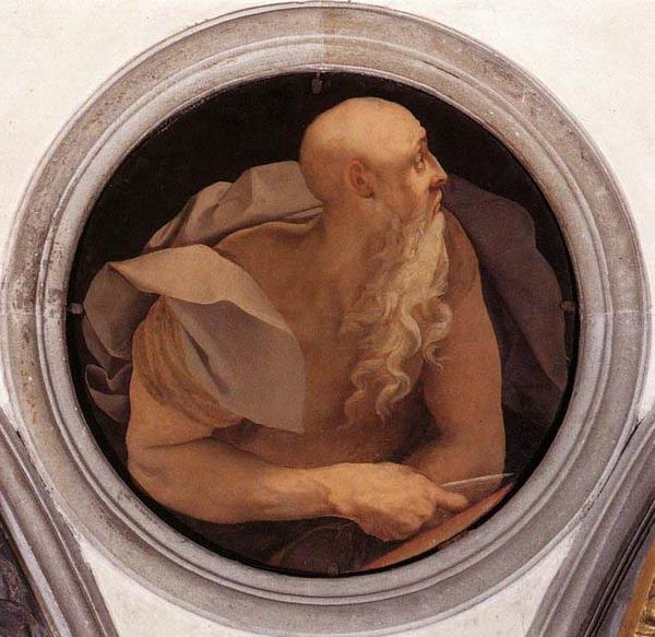 Pontormo, Jacopo St John the Evangelist oil painting image